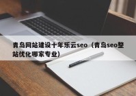 青島網(wǎng)站建設十年樂云seo（青島seo整站優(yōu)化哪家專業(yè)）