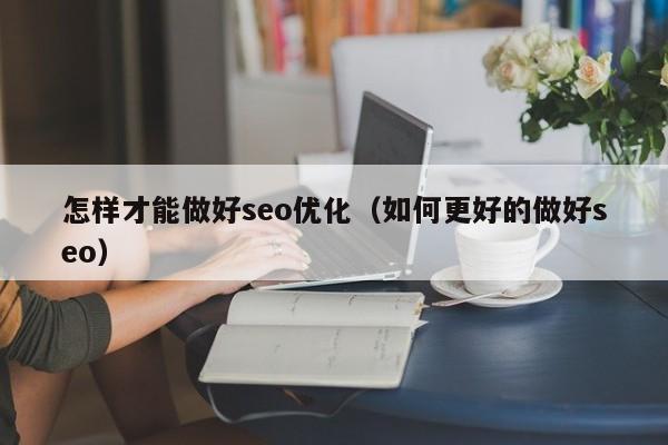 怎樣才能做好seo優(yōu)化(如何更好的做好seo)